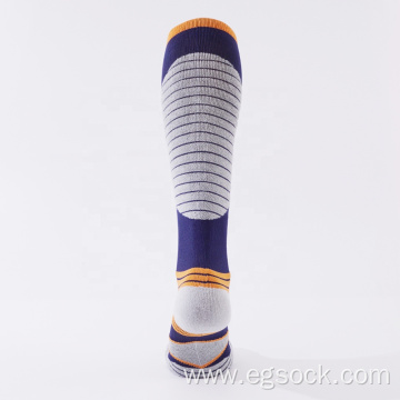 Compression knee high athletic socks